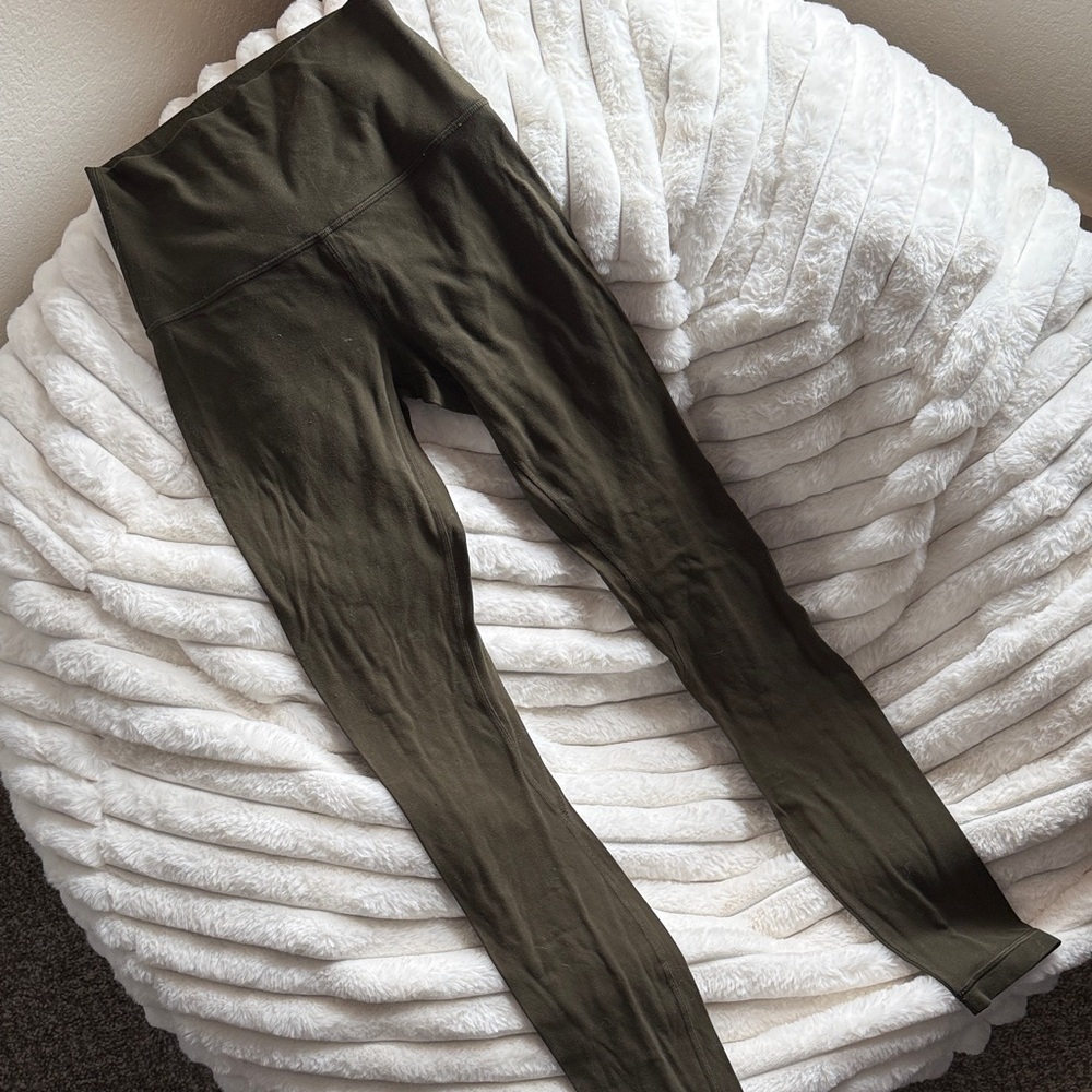 lululemon athletica Olive Green Leggings